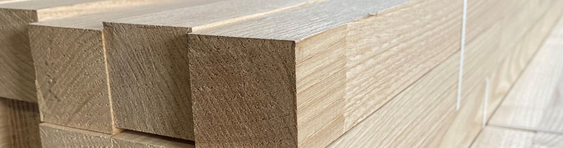 Listones de castaño Maderas Santiago Sevilla